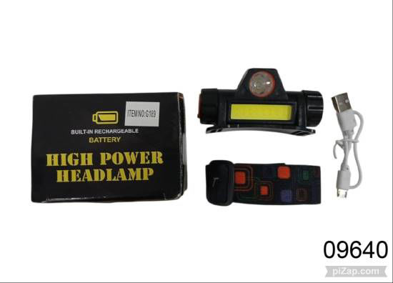 Imagen de LINTERNA MINERA 2 PSC. CARGA USB 2.26